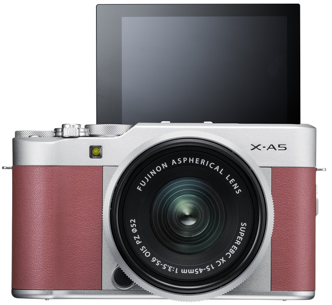 Máy ảnh Fujifilm X-A5 Kit 15-45 mm F 3.5.5.6 OIS PZ( Hồng)